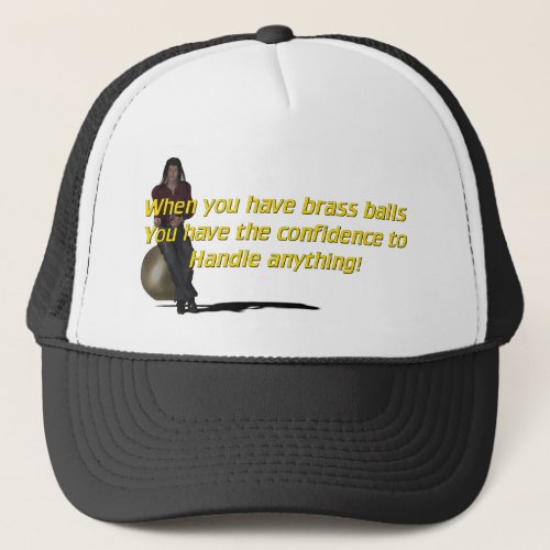 Brass Balls Trucker Hat
