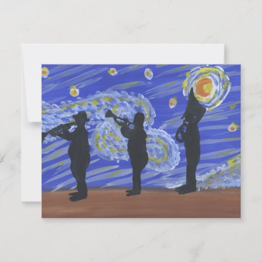 Brass Band New Orleans Starry Night (Front)