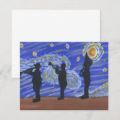 Brass Band New Orleans Starry Night (Front/Back)