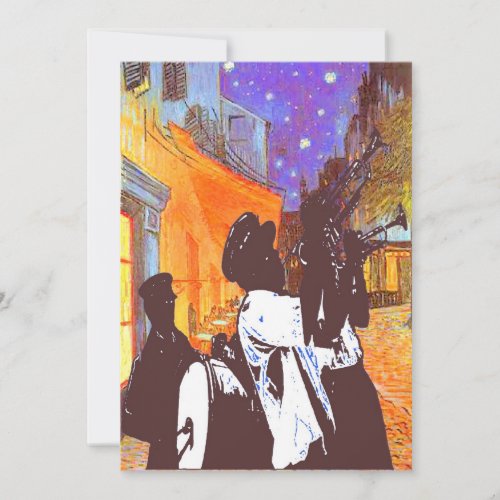 Brass Band, Night Cafe Custom Announcement