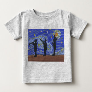 Brass Band on Stormy Night Baby T-Shirt