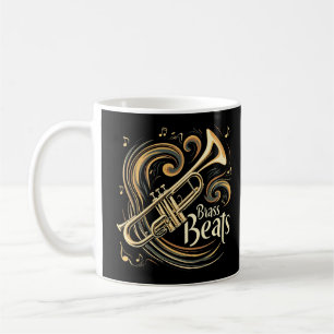 Brass Beats Trumpet Player Groove Coffee Mug