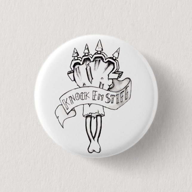 Brass Knuckle Button (Front)