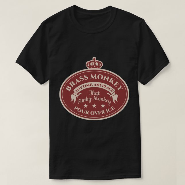 Brass Monkey Classic T-Shirt (Design Front)