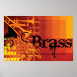 Brass Poster at Zazzle