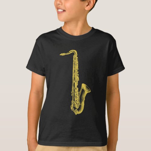 Brass Sax T_Shirt