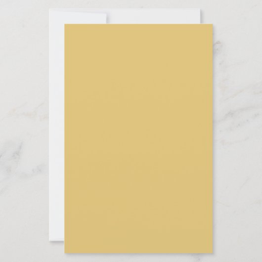 Brass Yellow Minimalist Plain Modern Aesthetic (Back)