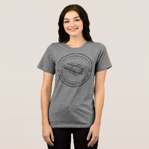 Brassbright Press with Steampunk Logic Tri-Blend Shirt
