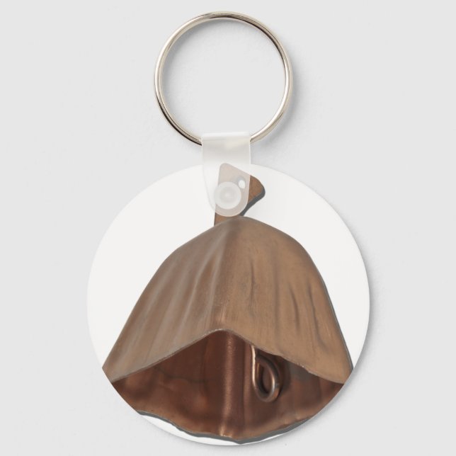 BrassCowBell112010 Keychain (Front)