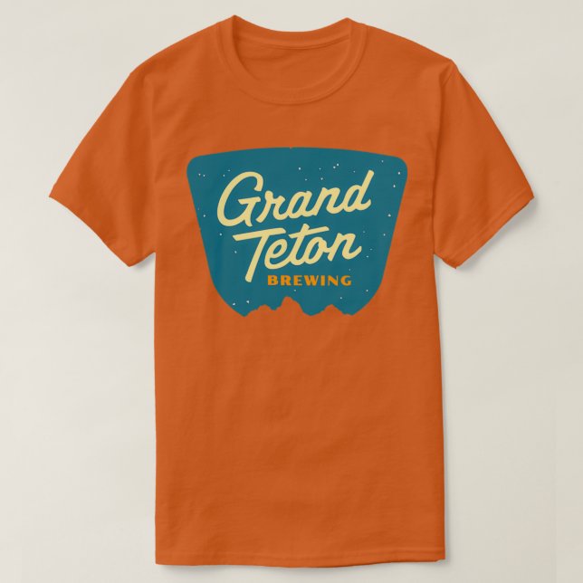 Brasserie Grand Teton classique T-Shirt (Design Front)