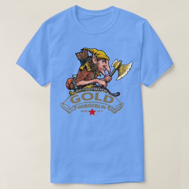 Brasserie Hobgoblin Gold classique T-Shirt (Design Front)