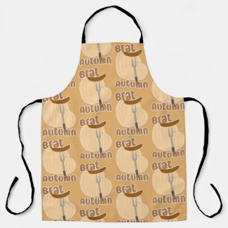 Brat Autumn Funny Trending Fun Foodie Pattern