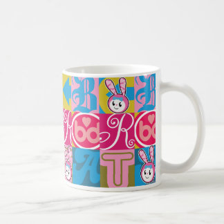 BRAT BUNNY Blocks Coffee Mug