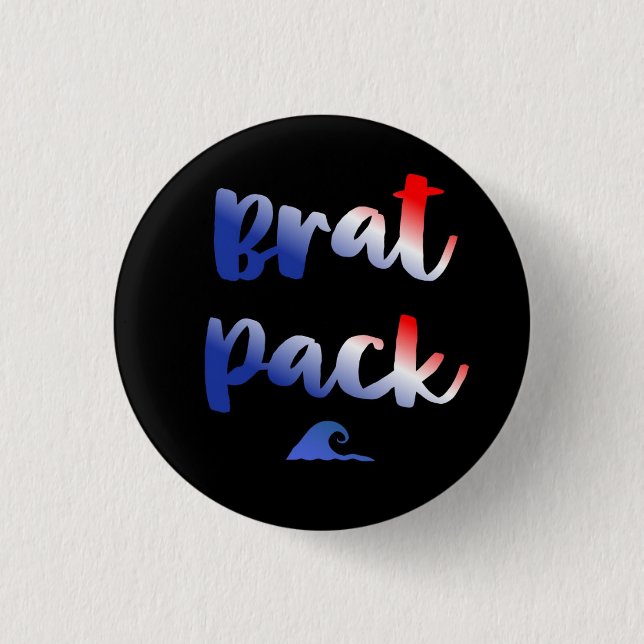 Brat Pack Button (Front)