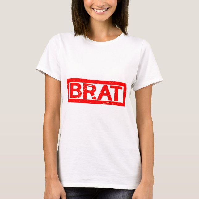 Brat Stamp T-Shirt (Front)