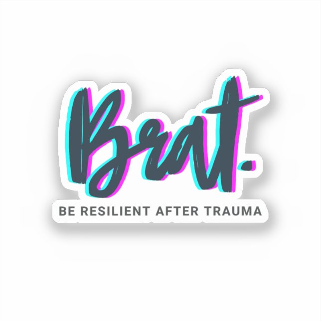 BRAT STICKER (Front)