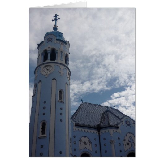 bratislava blue church cards (Front)