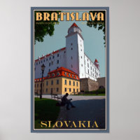 Bratislava Castle Poster