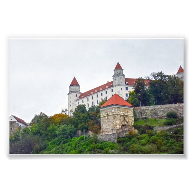 Bratislava Castle, Slovakia Photo Print (Front)