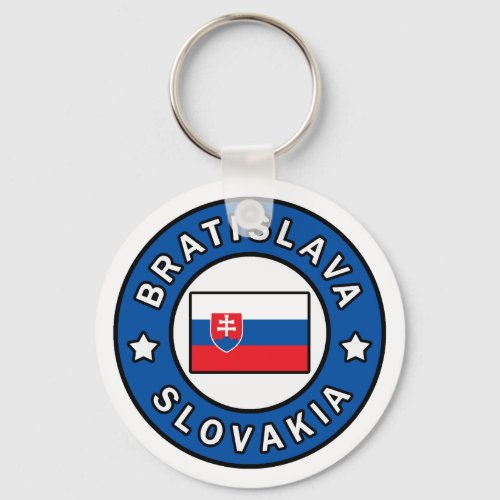 Bratislava Slovakia Keychain