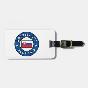 Bratislava Slovakia Luggage Tag