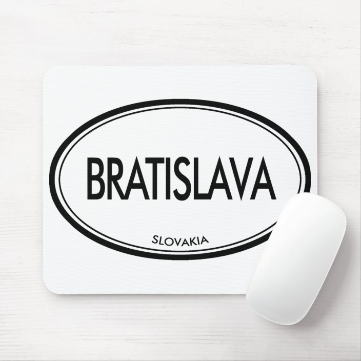 Bratislava, Slovakia Mousepad