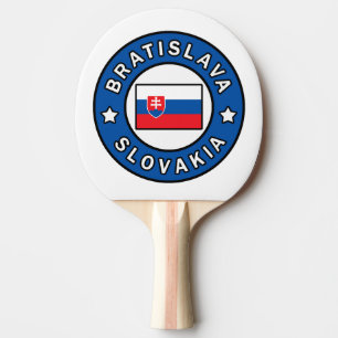 Bratislava Slovakia Ping Pong Paddle