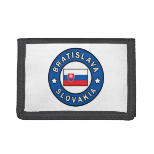 Bratislava Slovakia Tri-fold Wallet