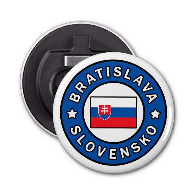Bratislava Slovensko Bottle Opener (Front)