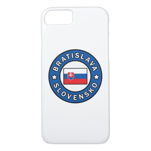 Bratislava Slovensko iPhone 87 Case