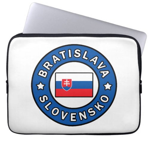 Bratislava Slovensko Laptop Sleeve