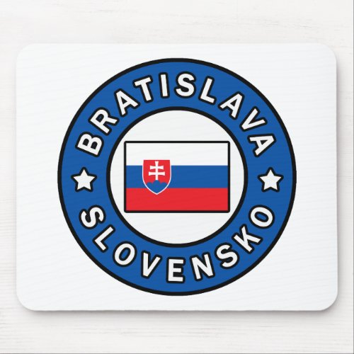 Bratislava Slovensko Mouse Pad