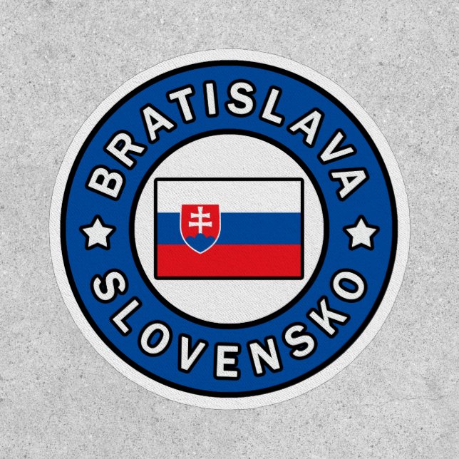 Bratislava Slovensko Patch (Front)