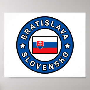 Bratislava Slovensko Poster