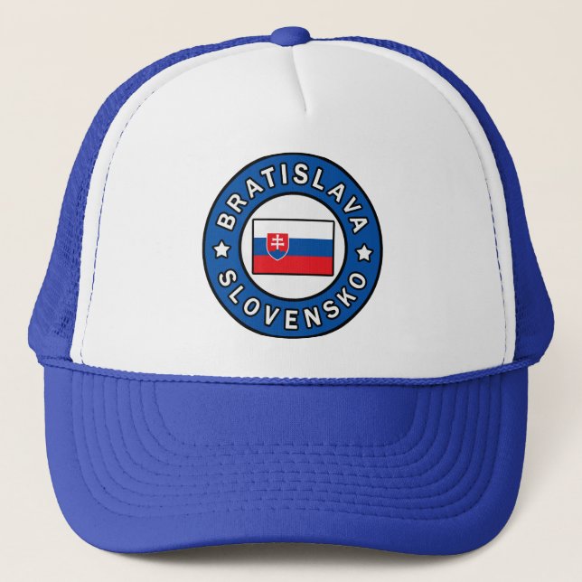 Bratislava Slovensko Trucker Hat (Front)