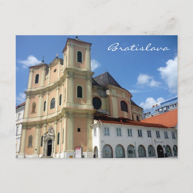 bratislava trinitarian postcard (Front)