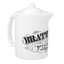 Brattleboro and Vicinity Tea Pot