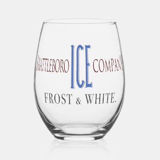 Brattleboro Ice Company Glass