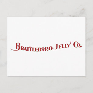 Brattleboro Jelly Company Postcard