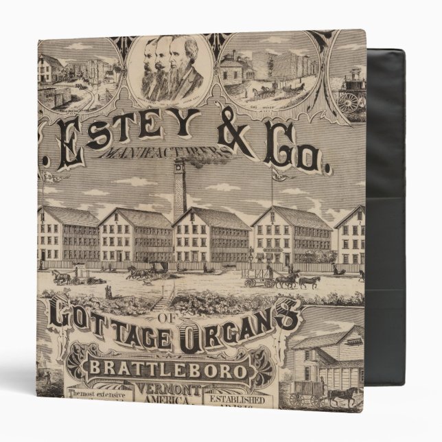 Brattleboro Vermont Binder (Front/Inside)