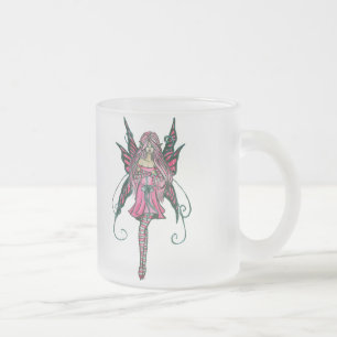 Bratty Frosted Glass Coffee Mug