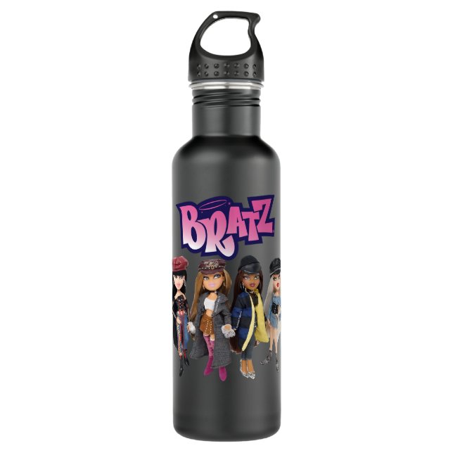 BRATZ QUOTES Stickers Stainless Steel Water Bottle (Front)