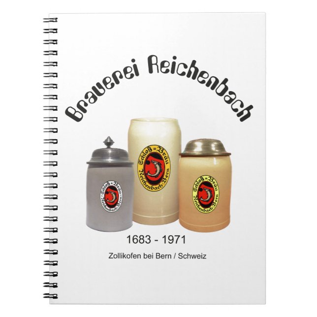 Brauerei Reichenbach Zollikofen Nootbook Notebook (Front)
