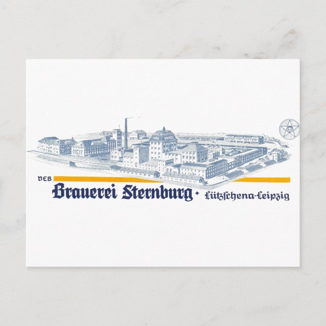 Brauerei Sternburg Postcard (Front)