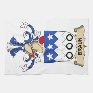 Braun Family Crests Kitchen Towel