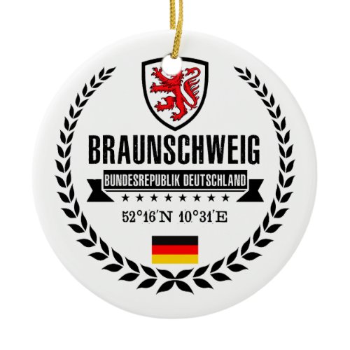 Braunschweig Ceramic Ornament