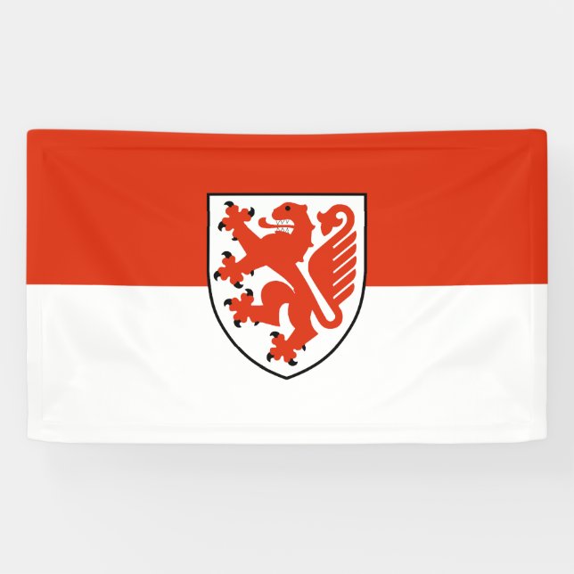 Braunschweig city emblem flag symbol germany sign (Horizontal)