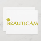 Bräutigam icon (Front/Back)