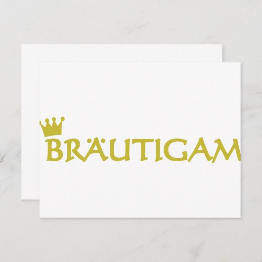 Bräutigam icon (Front/Back)