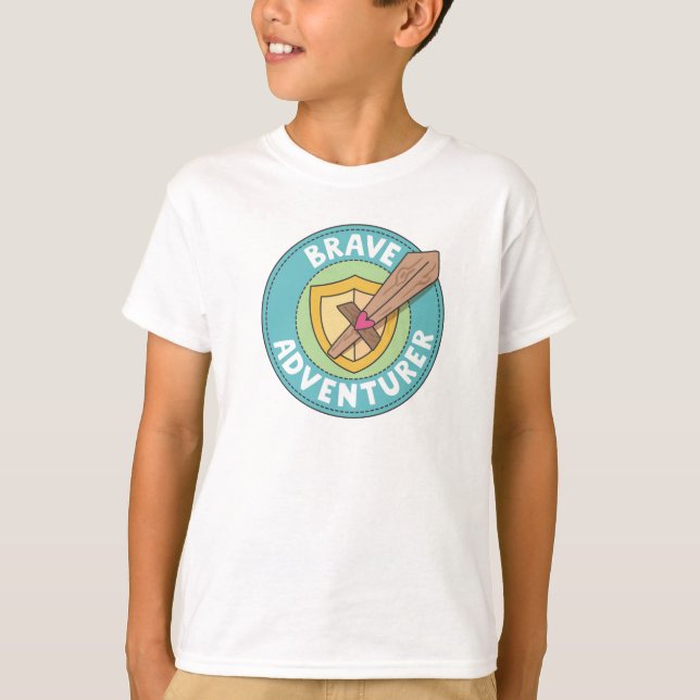 Brave Adventurer T-Shirt (Front)